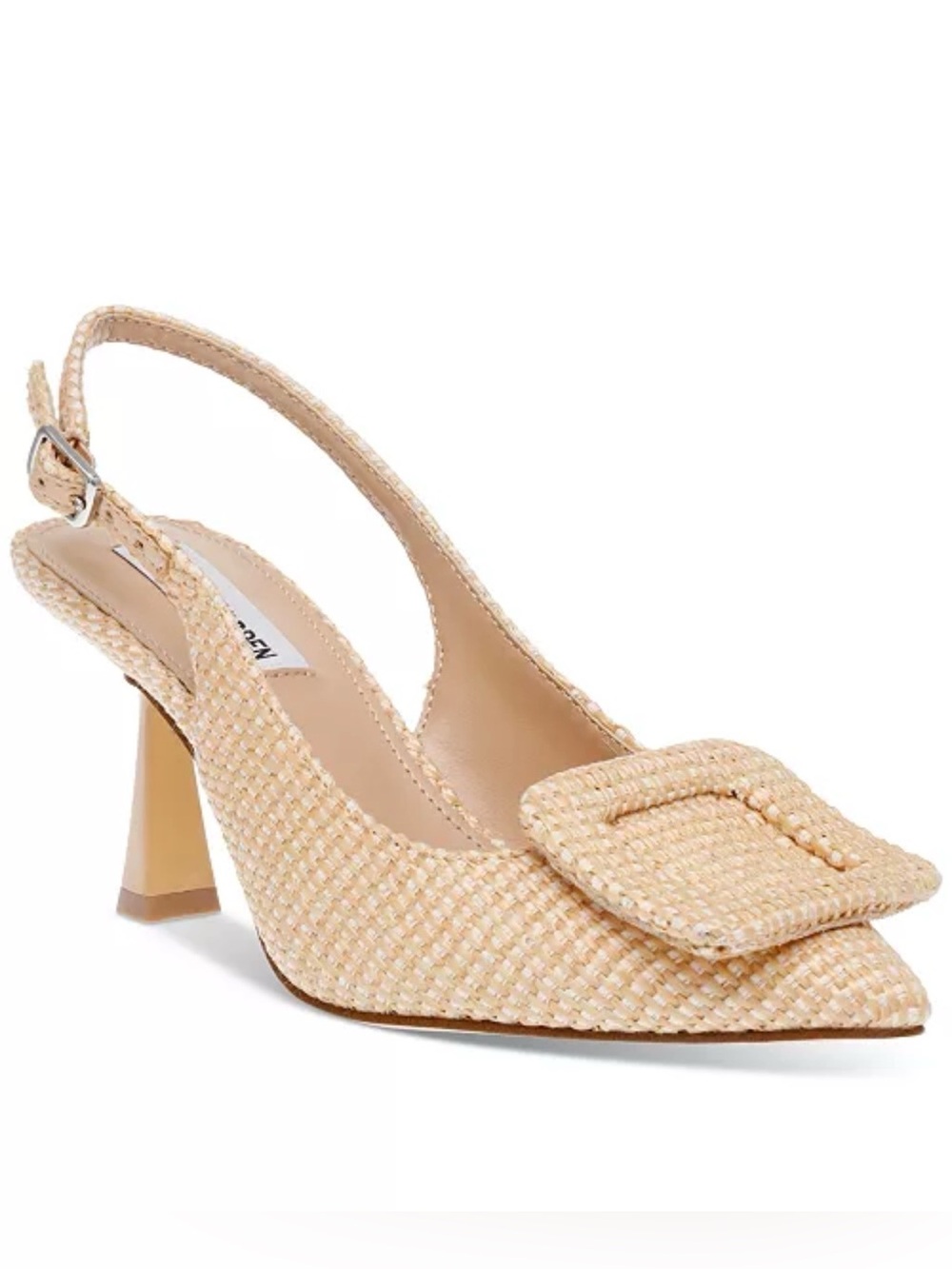 Steve Madden Cerra Pointed-Toe Buckled Slingback Pumps 10M